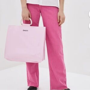 DASTI Vinyl Baby Pink Bag NEW